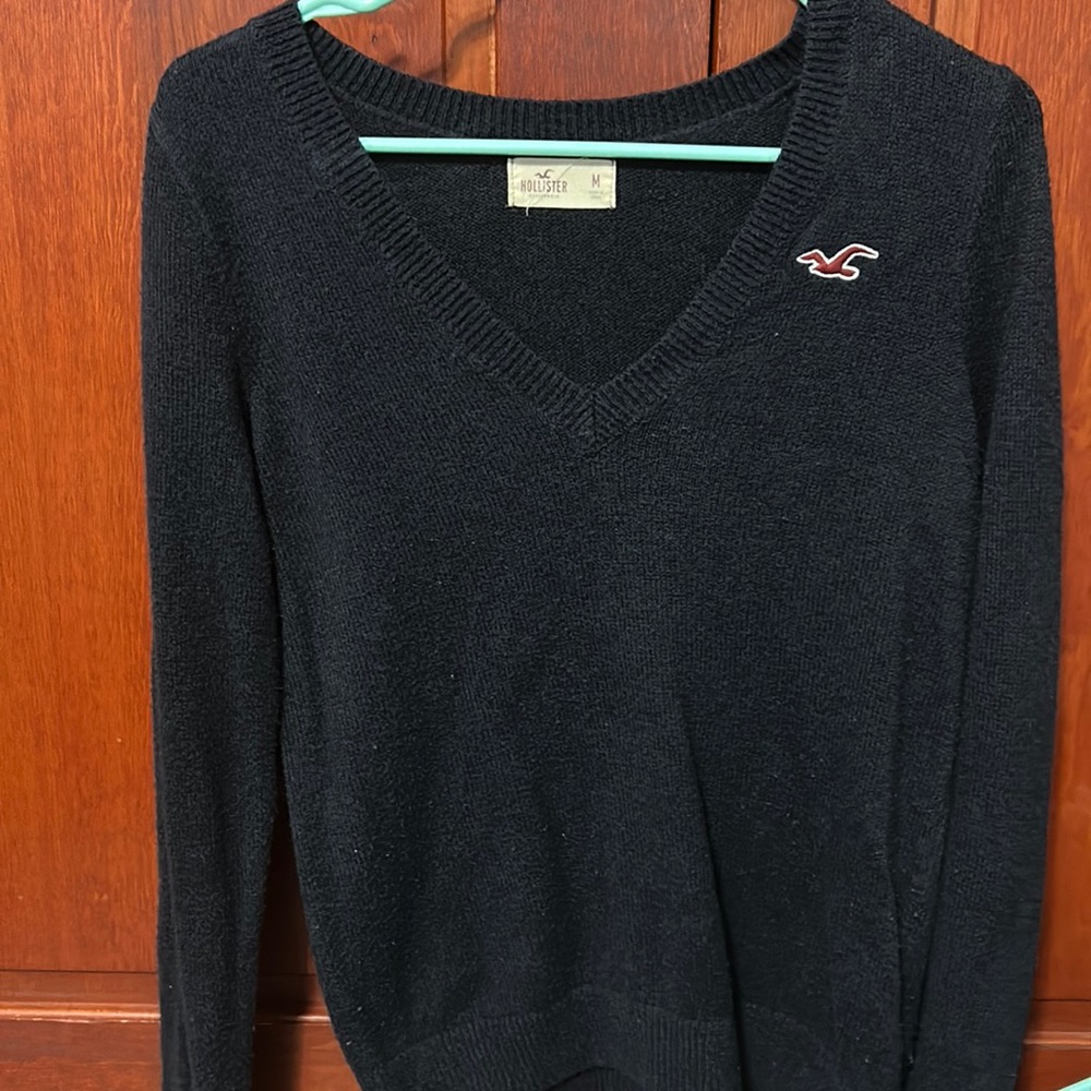 Dark blue sweater